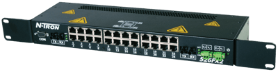 Red Lion Industrial Ethernet Switch, 526FX2